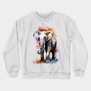 Elephant Lover Gift Crewneck Sweatshirt